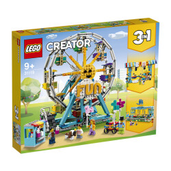 乐高(LEGO)积木 创意百变系列 31119 摩天轮 9岁+ 儿童玩具 3合1 男孩女孩成人生日礼物689.0元