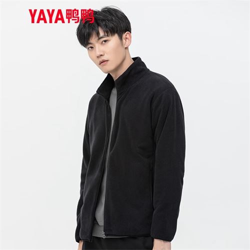 【JD旗舰店】鸭鸭（YAYA）秋冬季保暖纯色夹克89.0元