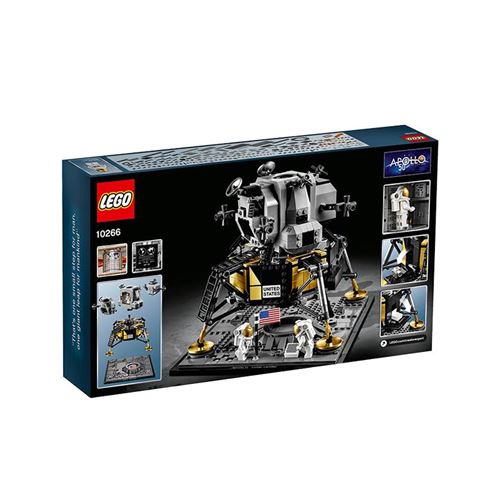 LEGO乐高10266 创意系阿波罗11号登月舱太空航天纪念积木益智玩具819.0元
