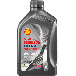 壳牌 (Shell) 超凡喜力全合成机油 都市光影版灰壳 Helix Ultra 5W-30 API SP级 1L 养车保养69.0元