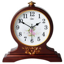 康巴丝（Compas）座钟古典欧式座钟表复古客厅装饰台钟创意卧室床头时钟石英钟C3099 古金色 285.0元，合57.0元/件
