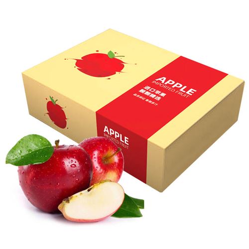 拍5件 新西兰进口皇后红玫瑰苹果 特级果12粒礼盒装 单果重约130-170g 礼盒 259.5元，合51.9元/件