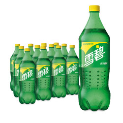 雪碧 Sprite 柠檬味 汽水 碳酸饮料 1.25L*12瓶 整箱装 可口可乐出品 新老包装随机发货83.2元，合41.6元/件