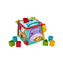 费雪(fisherprice) 儿童玩具男孩女孩数字形状颜色学习早教益智玩具-探索学习六面盒CMY28167.0元