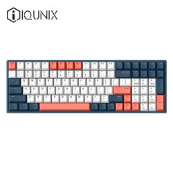 IQUNIX F97珊瑚海 机械键盘 三模热插拔客制化键盘 无线蓝牙游戏键盘 100键电脑键盘 cherry青轴RGB版1199.0元