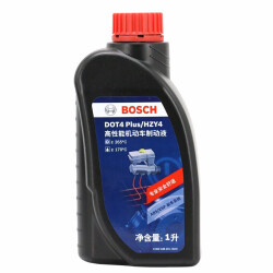 博世(BOSCH) DOT4 plus升级版刹车油 制动液/离合器油 塑料桶装 通用型(干沸点265℃/湿沸点170℃)一升装88.0元