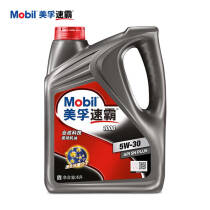 美孚（Mobil）美孚速霸1000 合成科技发动机油 5W-30 SN PLUS级 4L 汽车保养129.0元