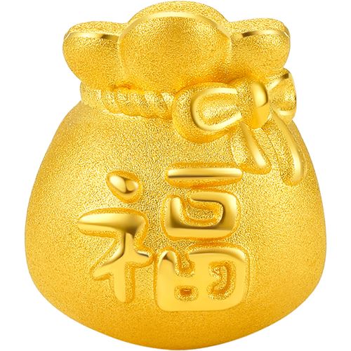 周六福黄金福袋转运珠 577元