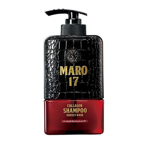摩隆(maro)胶原蛋白洗发水加强型男士洗发露 清爽控油 无硅油洗头膏